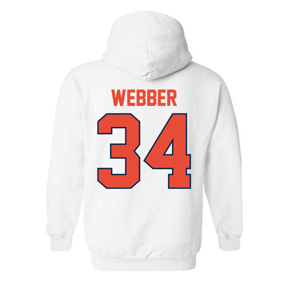 Illinois - NCAA Women's Basketball : Maddie Webber - Classic Shersey Hooded Sweatshirt-1