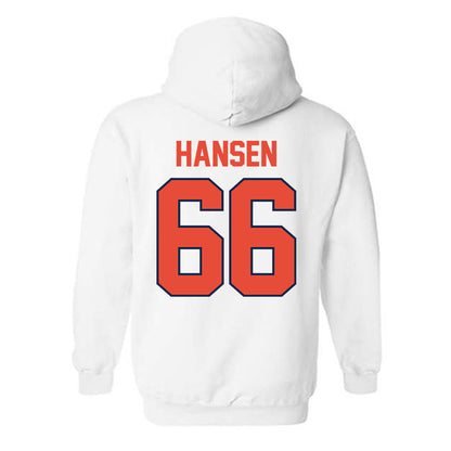 Illinois - NCAA Football : Brandon Hansen - Classic Shersey Hooded Sweatshirt-1