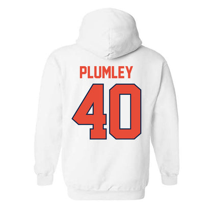 Illinois - NCAA Baseball : Ben Plumley - Hooded Sweatshirt Classic Shersey