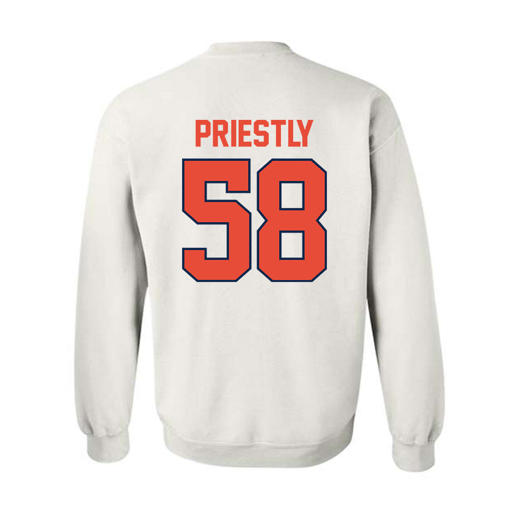 Illinois - NCAA Football : Melvin Priestly - Classic Shersey Crewneck Sweatshirt