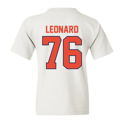 Illinois - NCAA Football : Clayton Leonard - Youth T-Shirt Classic Shersey