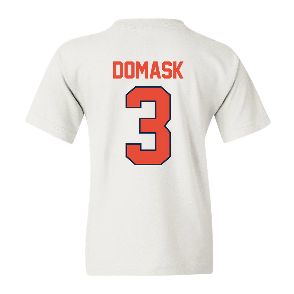 Illinois - NCAA Men's Basketball : Marcus Domask - Youth T-Shirt Classic Shersey