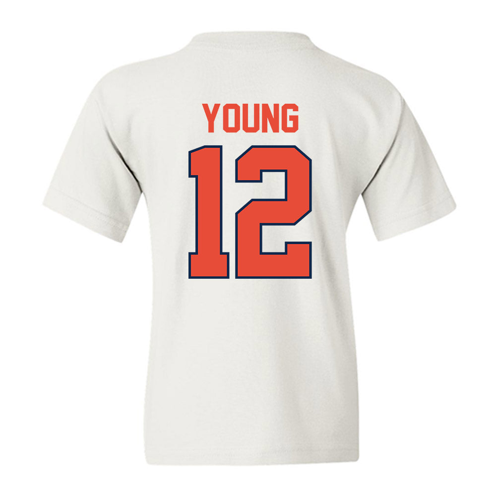 Illinois - NCAA Baseball : Ike Young - Classic Shersey Youth T-Shirt-1