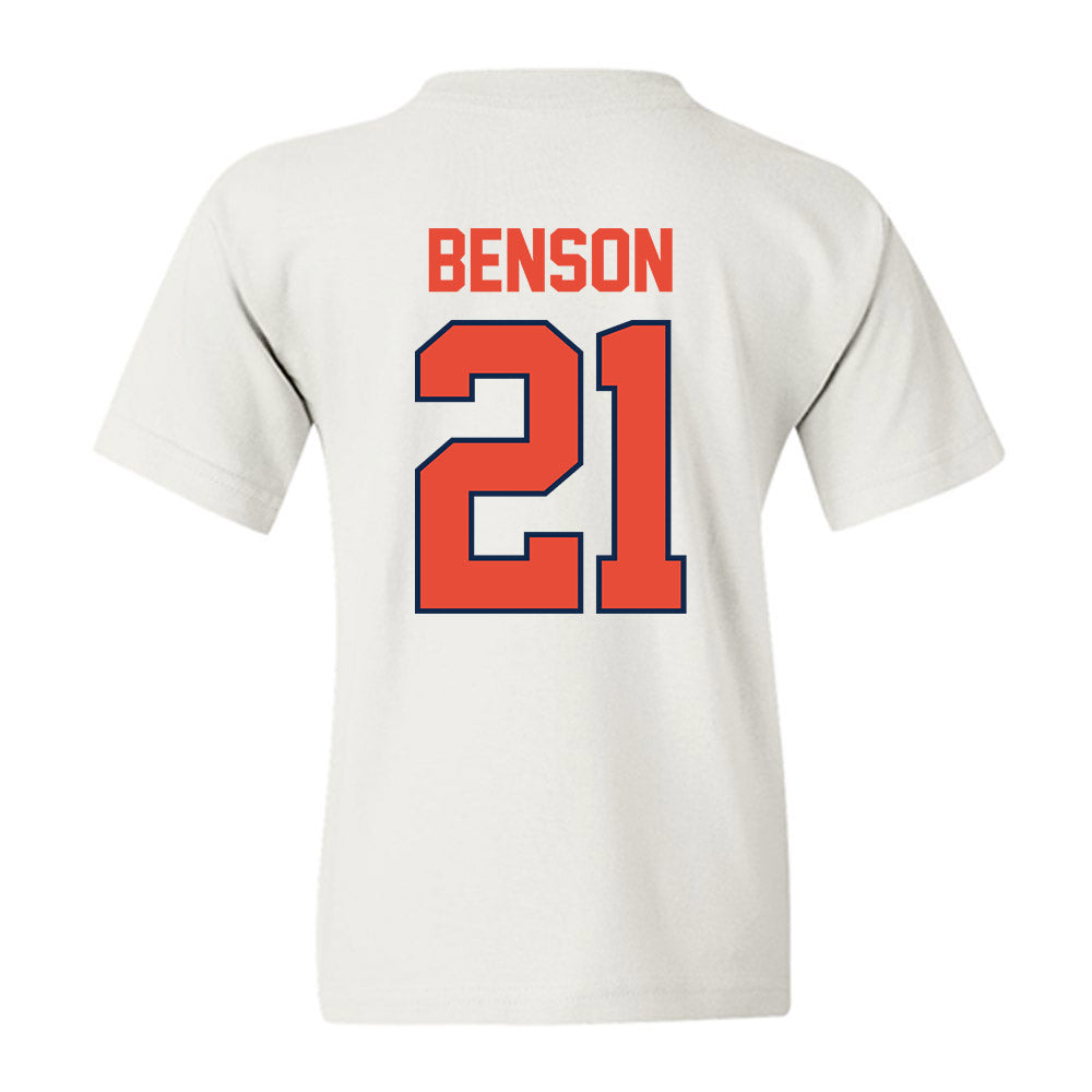 Illinois - NCAA Women's Basketball : Naomi Benson - Classic Shersey Youth T-Shirt-1