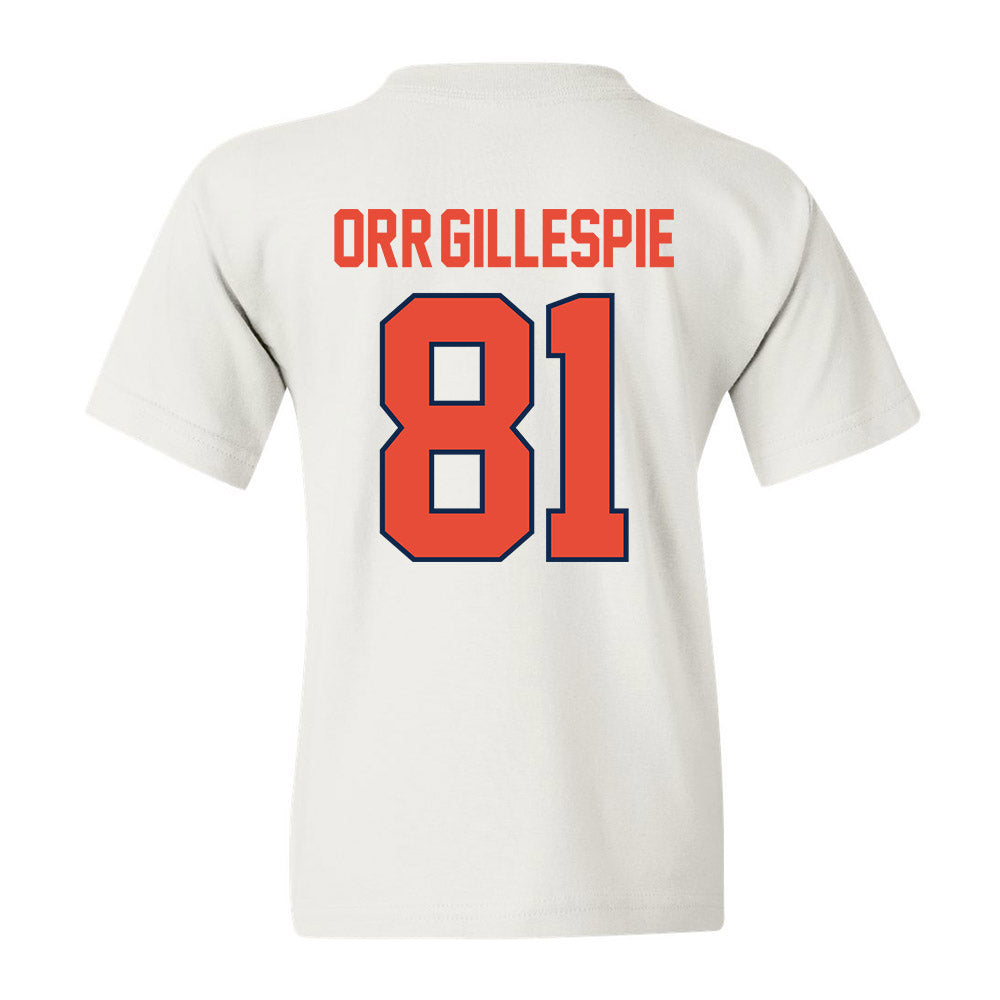 Illinois - NCAA Football : Carlos Orr-Gillespie - Classic Shersey Youth T-Shirt