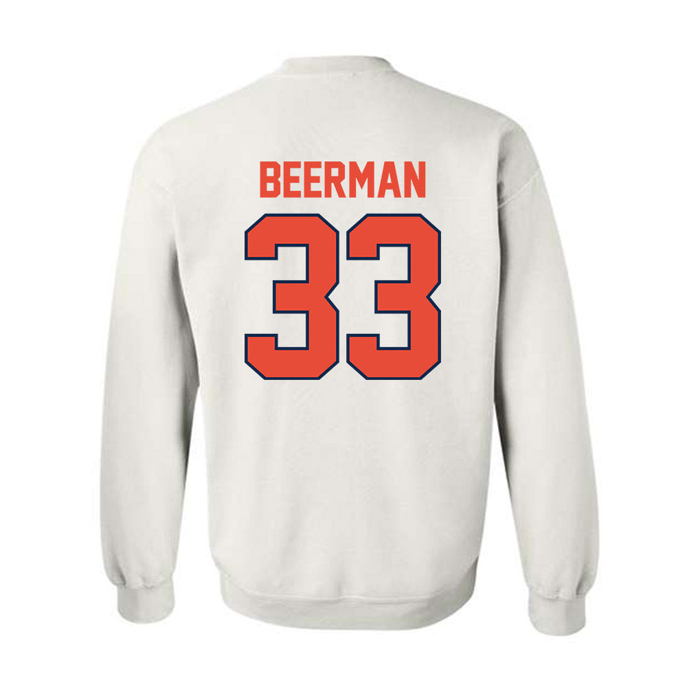 Illinois - NCAA Football : Grant Beerman - Classic Shersey Crewneck Sweatshirt-1