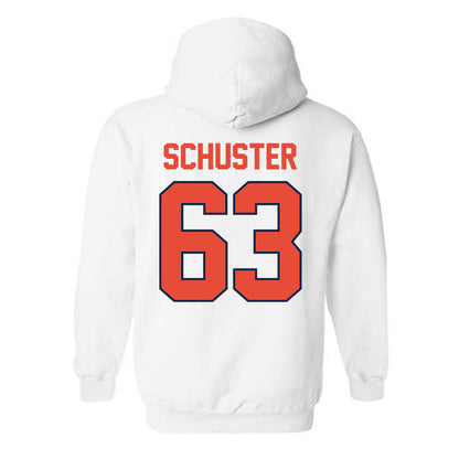 Illinois - NCAA Football : Dezmond Schuster - Classic Shersey Hooded Sweatshirt-1
