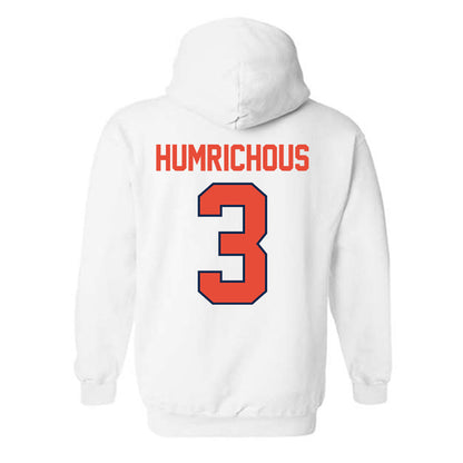 Illinois - NCAA Men's Basketball : Benjamin Humrichous - Classic Shersey Hooded Sweatshirt-1
