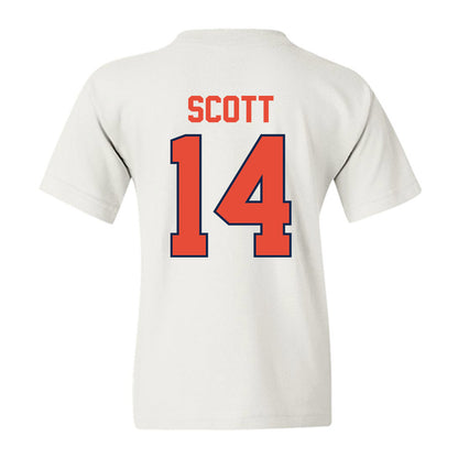 Illinois - NCAA Football : Xavier Scott - Classic Shersey Youth T-Shirt-1