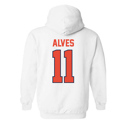 Illinois - NCAA Women's Basketball : Manuella Alves - Classic Shersey Hooded Sweatshirt-1