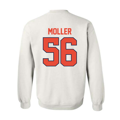 Illinois - NCAA Football : Magnus Moller - Crewneck Sweatshirt Classic Shersey