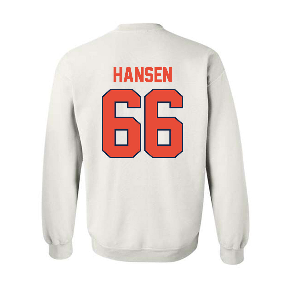 Illinois - NCAA Football : Brandon Hansen - Classic Shersey Crewneck Sweatshirt-1