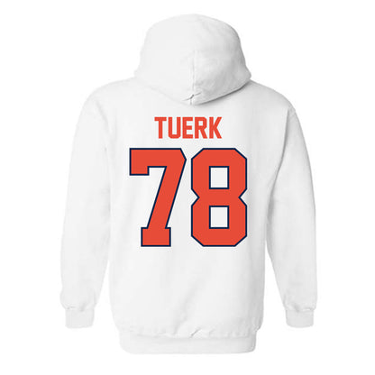 Illinois - NCAA Football : Eddie Tuerk - Classic Shersey Hooded Sweatshirt