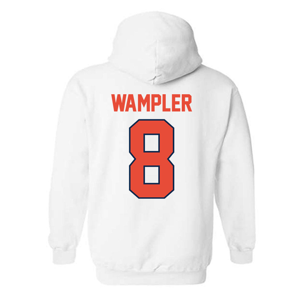 Illinois - NCAA Women's Soccer : Sophia Wampler - Hooded Sweatshirt Classic Shersey