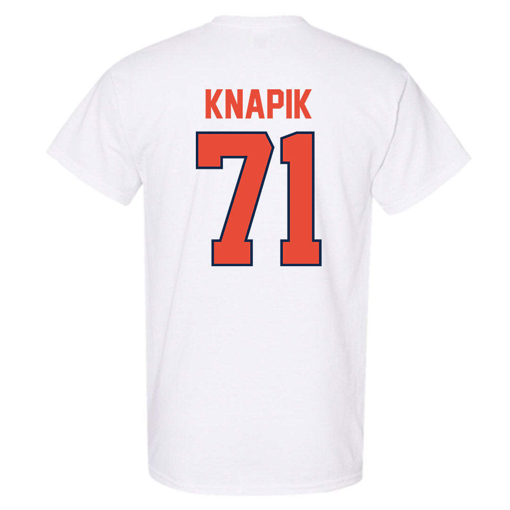 Illinois - NCAA Football : Nathan Knapik - Classic Shersey T-Shirt-1