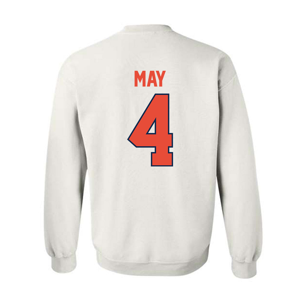 Illinois - NCAA Women's Volleyball : Bianca May - Classic Shersey Crewneck Sweatshirt-1