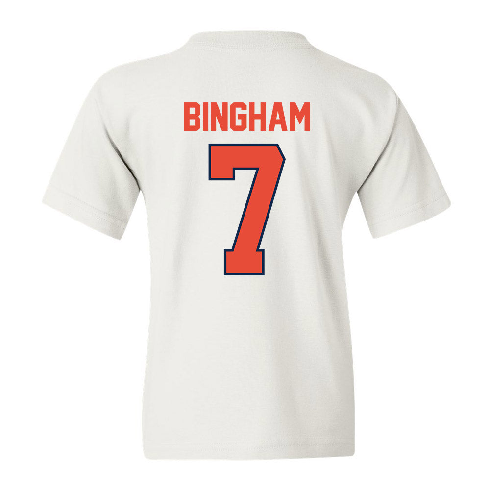 Illinois - NCAA Women's Volleyball : Sarah Bingham - Youth T-Shirt Classic Shersey