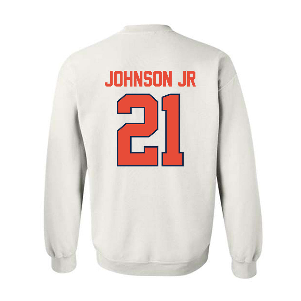 Illinois - NCAA Men's Basketball : Morez Johnson Jr - Classic Shersey Crewneck Sweatshirt-1