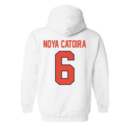 Illinois - NCAA Women's Basketball : Irene Noya Catoira - Classic Shersey Hooded Sweatshirt-1