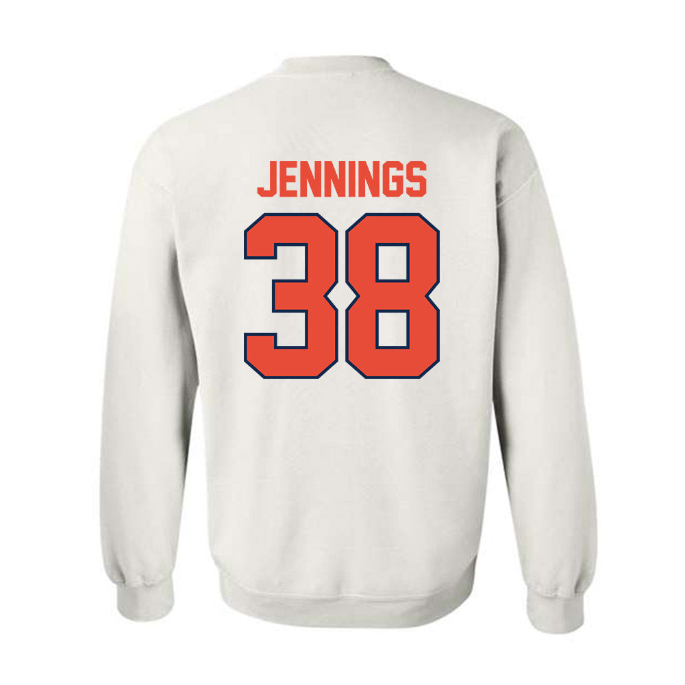 Illinois - NCAA Baseball : Collin Jennings - Crewneck Sweatshirt Classic Shersey