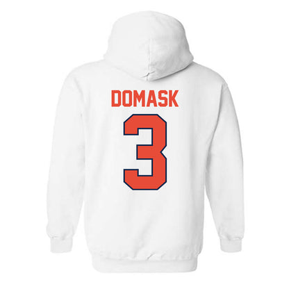 Illinois - NCAA Men's Basketball : Marcus Domask - Hooded Sweatshirt Classic Shersey