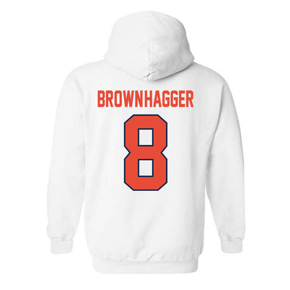 Illinois - NCAA Women's Basketball : Jasmine Brown-Hagger - Classic Shersey Hooded Sweatshirt-1