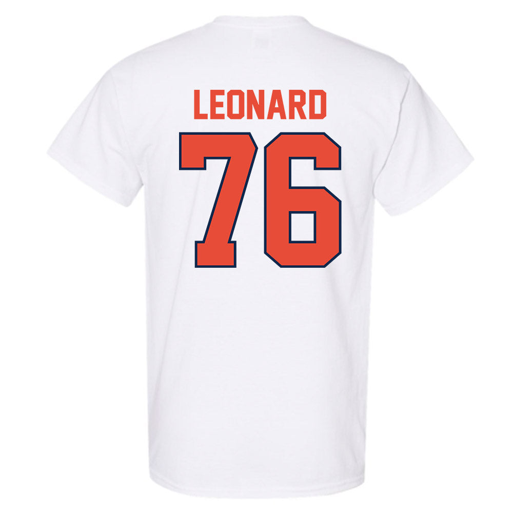 Illinois - NCAA Football : Clayton Leonard - T-Shirt Classic Shersey