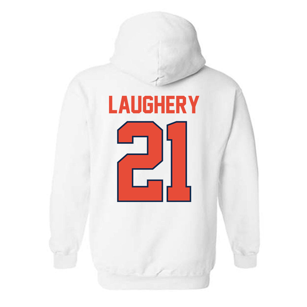 Illinois - NCAA Football : Aidan Laughery - Hooded Sweatshirt Classic Shersey