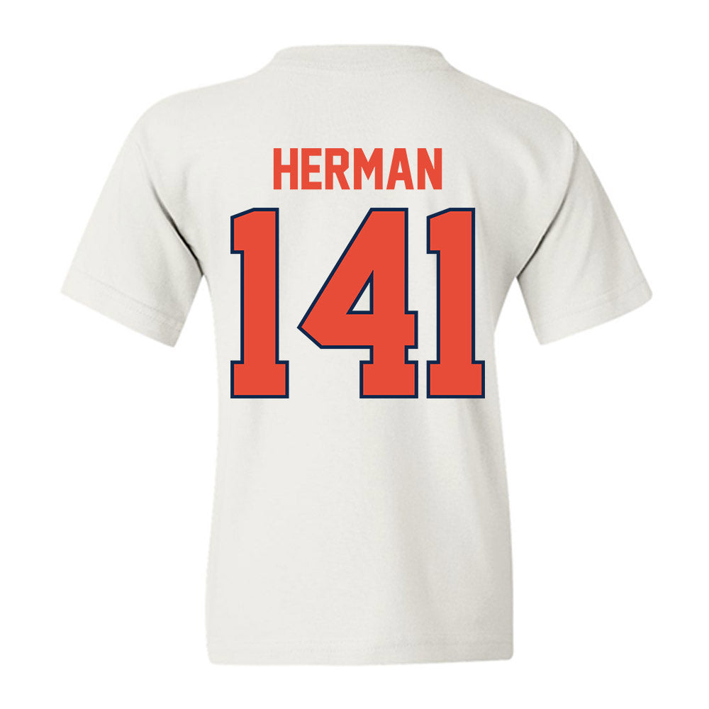 Illinois - NCAA Wrestling : Jackson Herman - Classic Shersey Youth T-Shirt-1