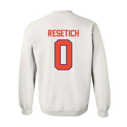 Illinois - NCAA Football : Mac Resetich - Classic Shersey Crewneck Sweatshirt-1