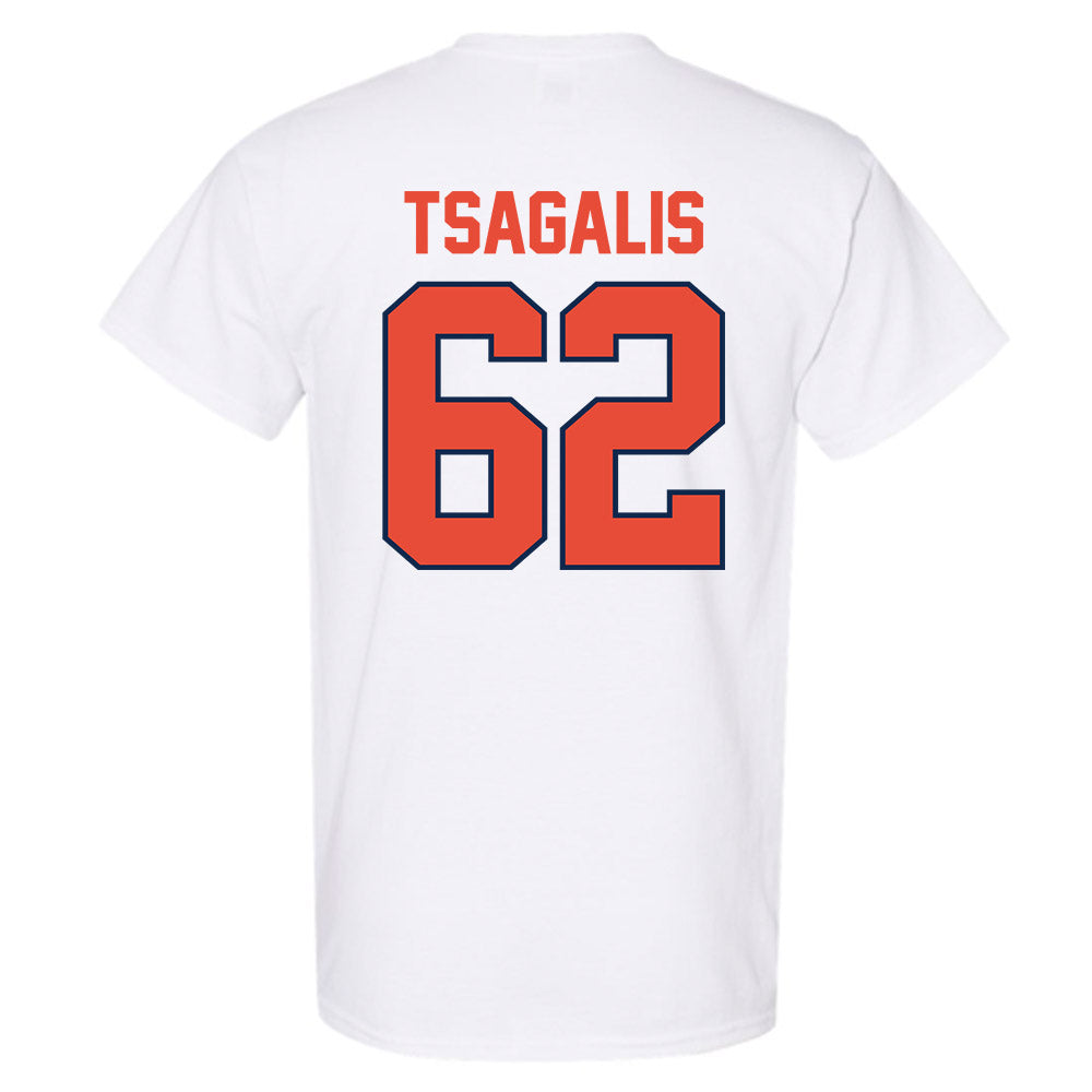 Illinois - NCAA Football : Sam Tsagalis - T-Shirt Classic Shersey