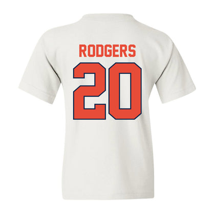 Illinois - NCAA Men's Basketball : Ty Rodgers - Youth T-Shirt Classic Shersey