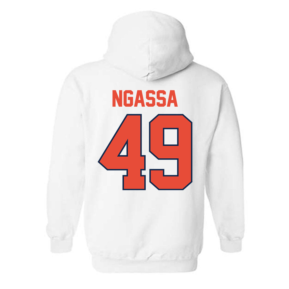 Illinois - NCAA Football : Harrysson Ngassa - Classic Shersey Hooded Sweatshirt