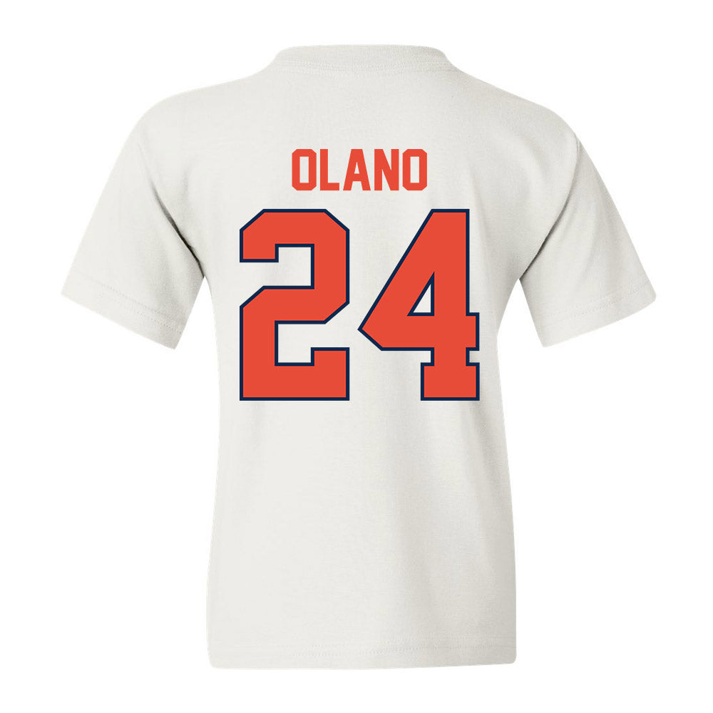 Illinois - NCAA Football : David Olano - Youth T-Shirt Classic Shersey