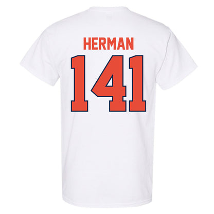 Illinois - NCAA Wrestling : Jackson Herman - Classic Shersey T-Shirt-1