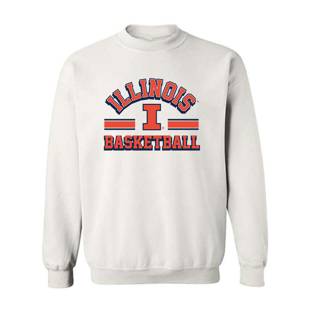 Illinois - NCAA Men's Basketball : Marcus Domask - Crewneck Sweatshirt Classic Shersey