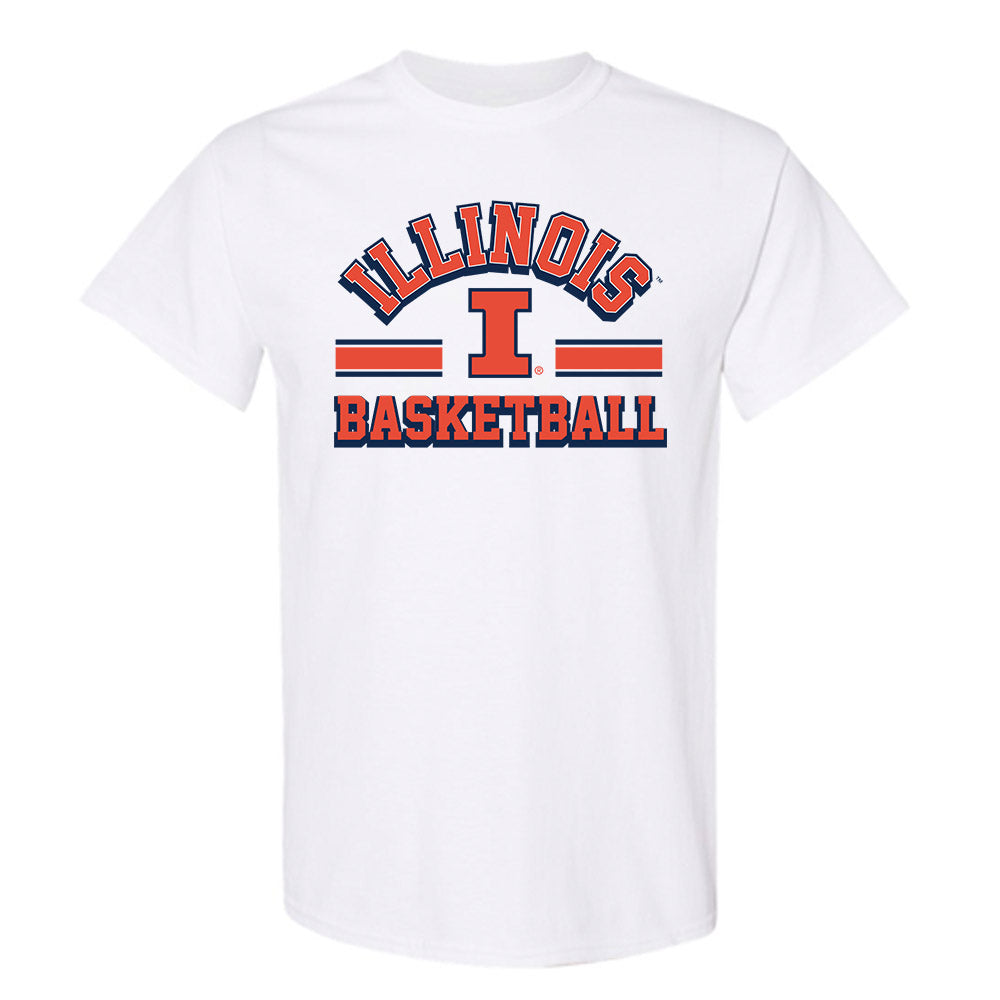 Illinois - NCAA Men's Basketball : Benjamin Humrichous - Classic Shersey T-Shirt-0