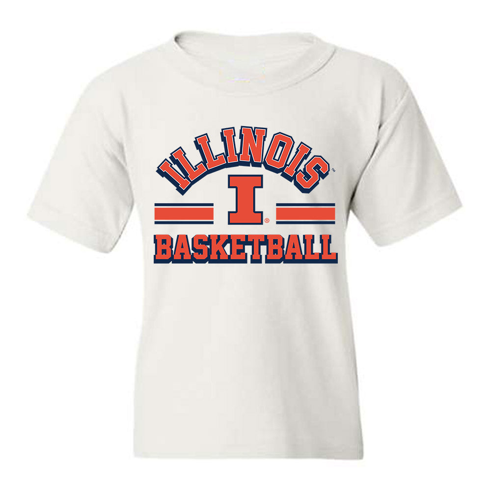 Illinois - NCAA Men's Basketball : Marcus Domask - Youth T-Shirt Classic Shersey