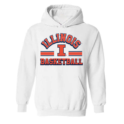 Illinois - NCAA Men's Basketball : Morez Johnson Jr - Classic Shersey Hooded Sweatshirt-0