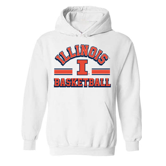 Illinois - NCAA Men's Basketball : Morez Johnson Jr - Classic Shersey Hooded Sweatshirt-0