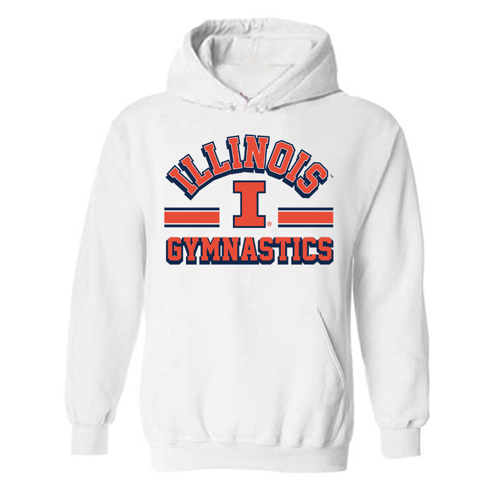 Illinois - NCAA Women's Gymnastics : Kendall Flury - Classic Shersey Hooded Sweatshirt