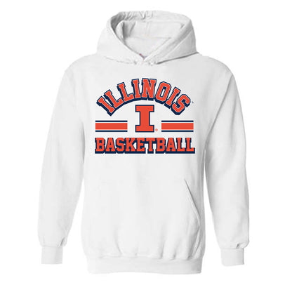 Illinois - NCAA Men's Basketball : Quincy Guerrier - Hooded Sweatshirt Classic Shersey