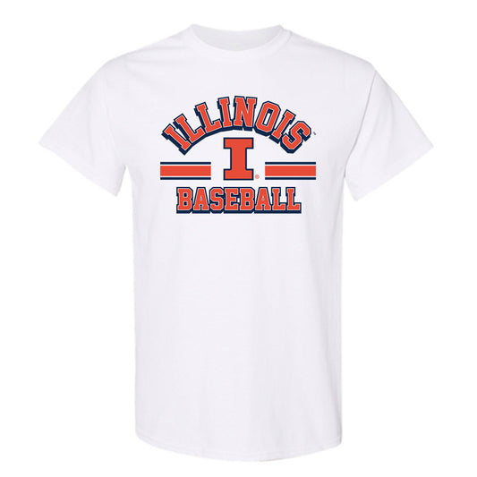 Illinois - NCAA Baseball : Tylet Schmitt - Classic Shersey T-Shirt-0