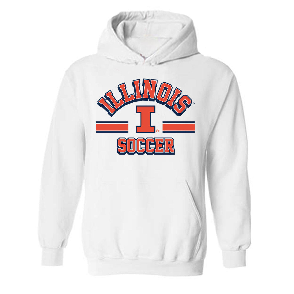 Illinois - NCAA Women's Soccer : Sophia Wampler - Hooded Sweatshirt Classic Shersey