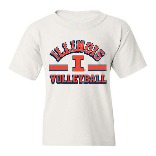 Illinois - NCAA Women's Volleyball : Sophia Stephenson - Youth T-Shirt Classic Shersey