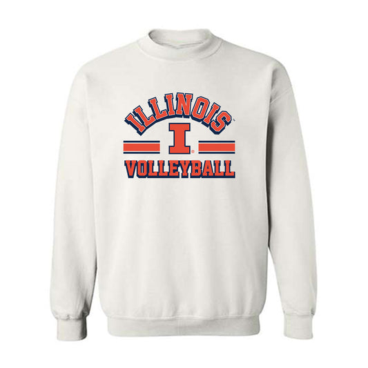 Illinois - NCAA Women's Volleyball : Gabby Dean - Crewneck Sweatshirt Classic Shersey