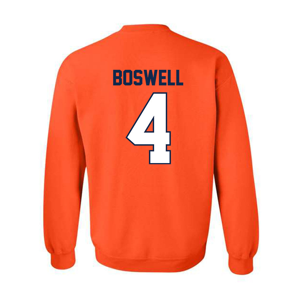 Illinois - NCAA Men's Basketball : Kylan Boswell - Classic Shersey Crewneck Sweatshirt-1