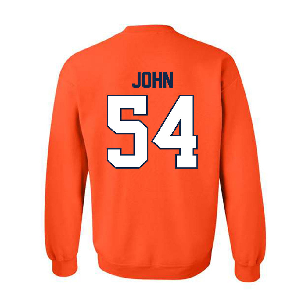 Illinois - NCAA Football : Demetrius John - Classic Shersey Crewneck Sweatshirt