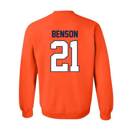 Illinois - NCAA Women's Basketball : Naomi Benson - Classic Shersey Crewneck Sweatshirt-1