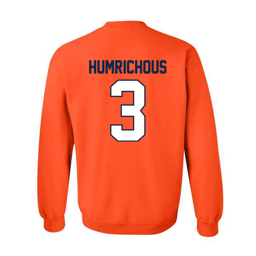 Illinois - NCAA Men's Basketball : Benjamin Humrichous - Classic Shersey Crewneck Sweatshirt-1